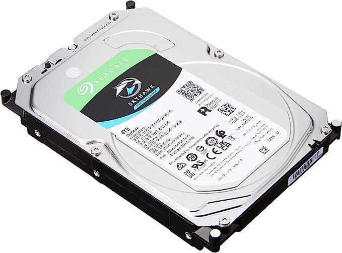 Seagate SkyHawk 4TB Surveillance Hard Drive 3.5"